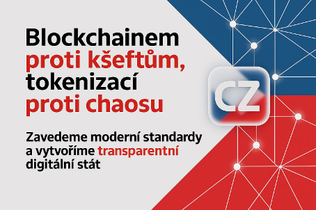 Bitcoinovou kauzou to končí – nová vláda musí nastavit DIGITÁLNÍ STANDARD pro REGULOVANOU TOKENIZACI dle pravidel EU.