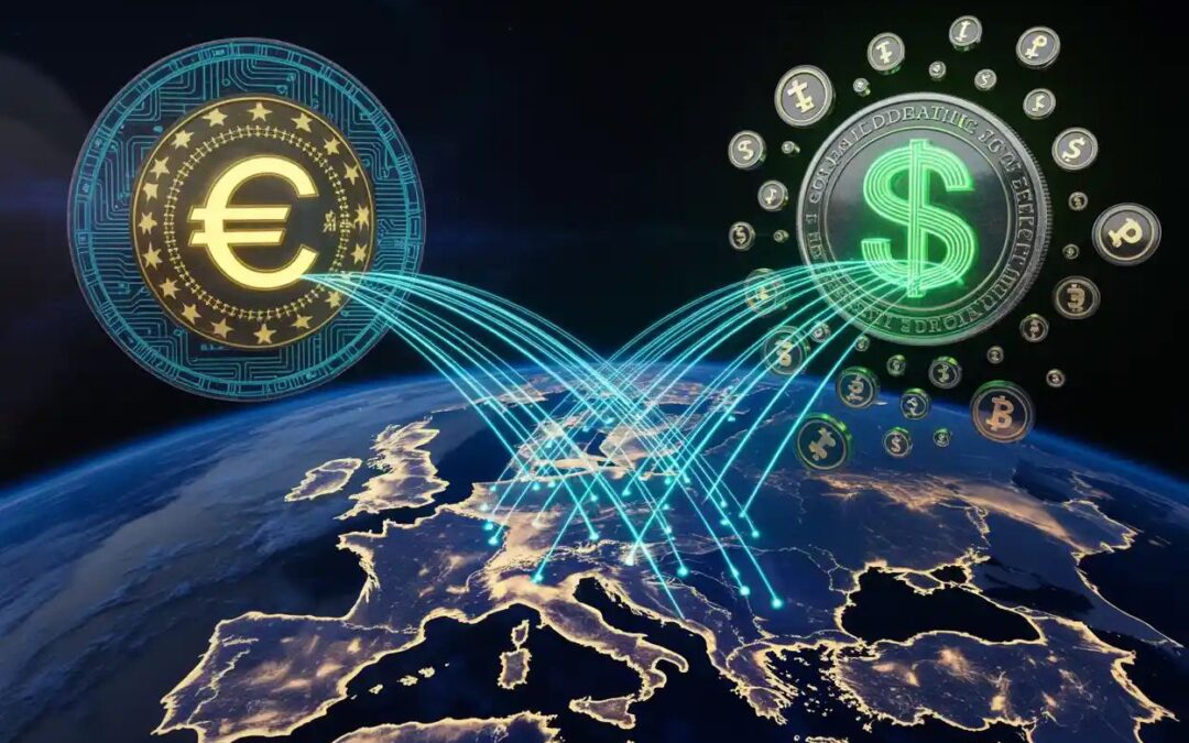 Eurozóna chce posílit eurové stablecoiny. Odpověď na dolarovou dominanci