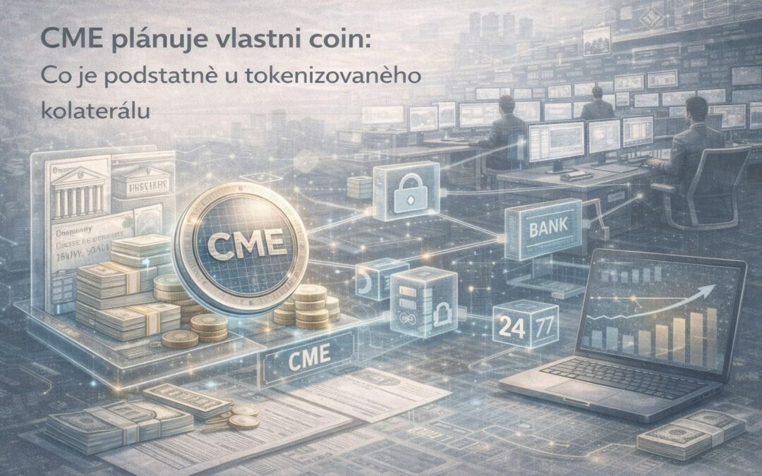 CME míří k vlastnímu coinu: proč už je tokenizovaný kolaterál reálný byznys a ne jen další pilot