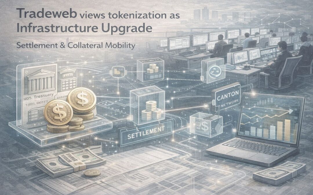 Tradeweb: tokenizace jako upgrade infrastruktury, ne hrozba pro trading venues